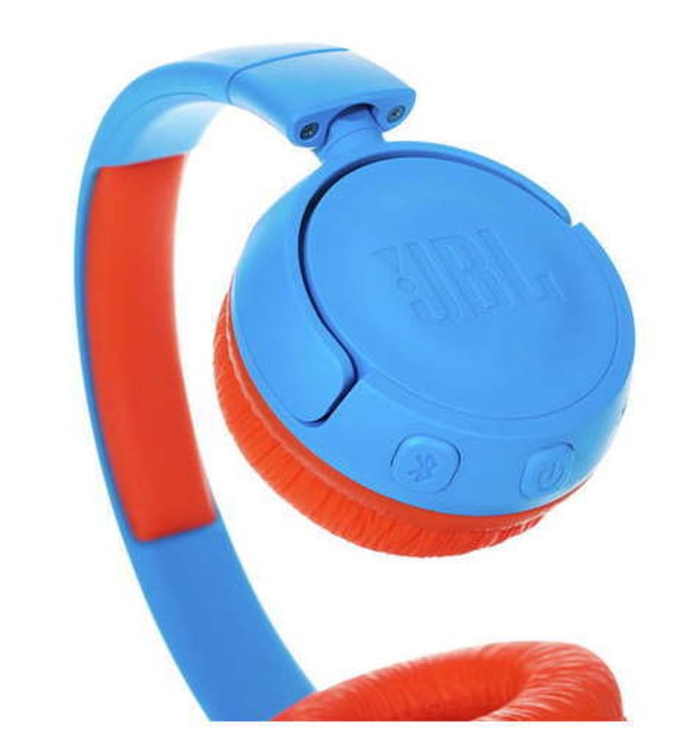 Беспроводные детские наушники JBL JR300BT Kids Blue - 3