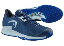 Женские Кроссовки теннисные Head Sprint Pro 3.5 Clay - небесный