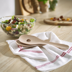 IKEA SKALLKNEKT  (ИКЕА СКАЛЛКНЕКТ)  -  Приборы для салата, 2 шт. - массив берёзы