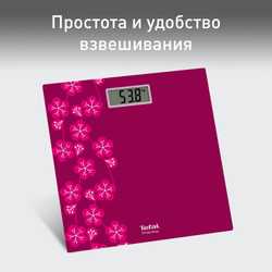 Напольные весы Tefal Premiss Blossom Pink PP1431V0