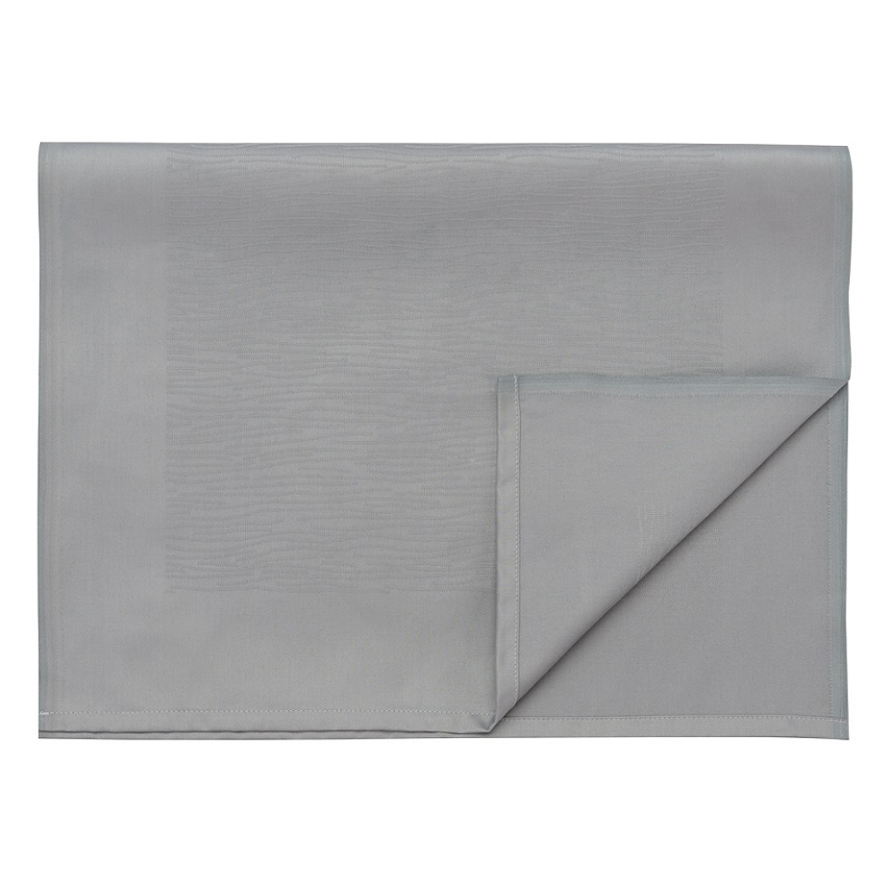 Дорожка на стол 53x150 Tkano Essential жаккардовая серая