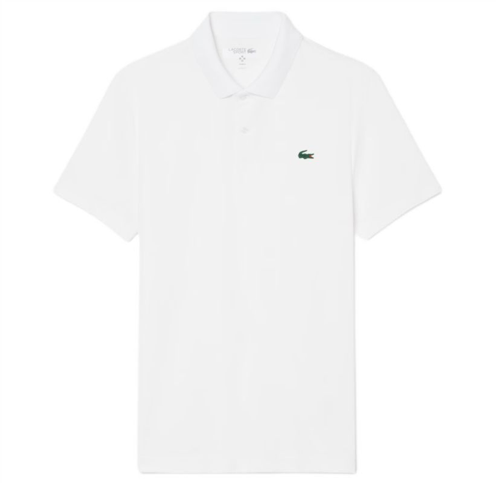 Мужское теннисное поло Lacoste Tennis x Daniil Medvedev - white