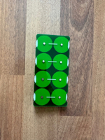Big Counters Fraction Design. Green