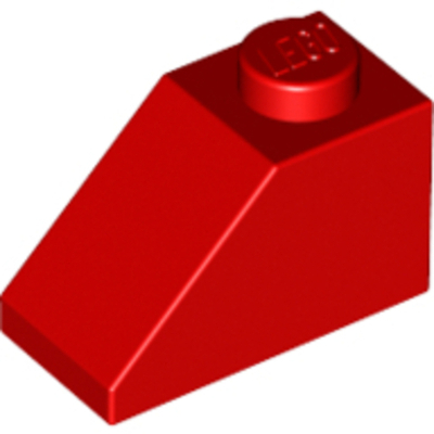 Lego Кровельный Кирпич 1x2/45° (красный) 4121934