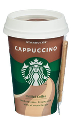 Starbucks кофейно-молочный напиток cappuccino 220 мл (Дания)