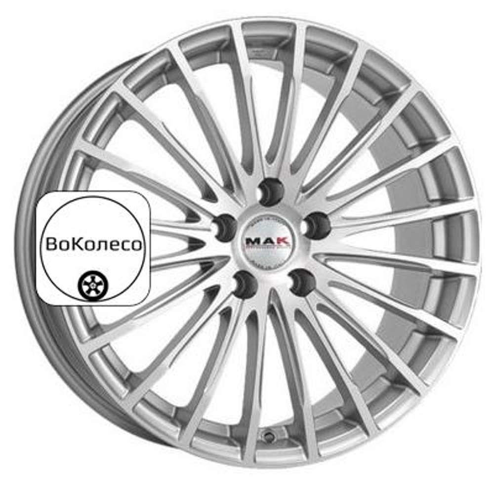 8x18/5x120 ET40 D72,6 Fatale Silver MAK