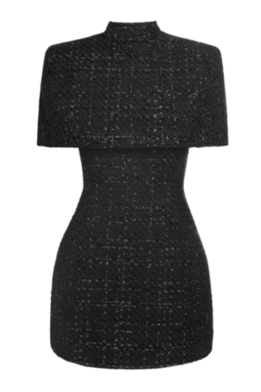 «Elegance» Платье мини из твида.