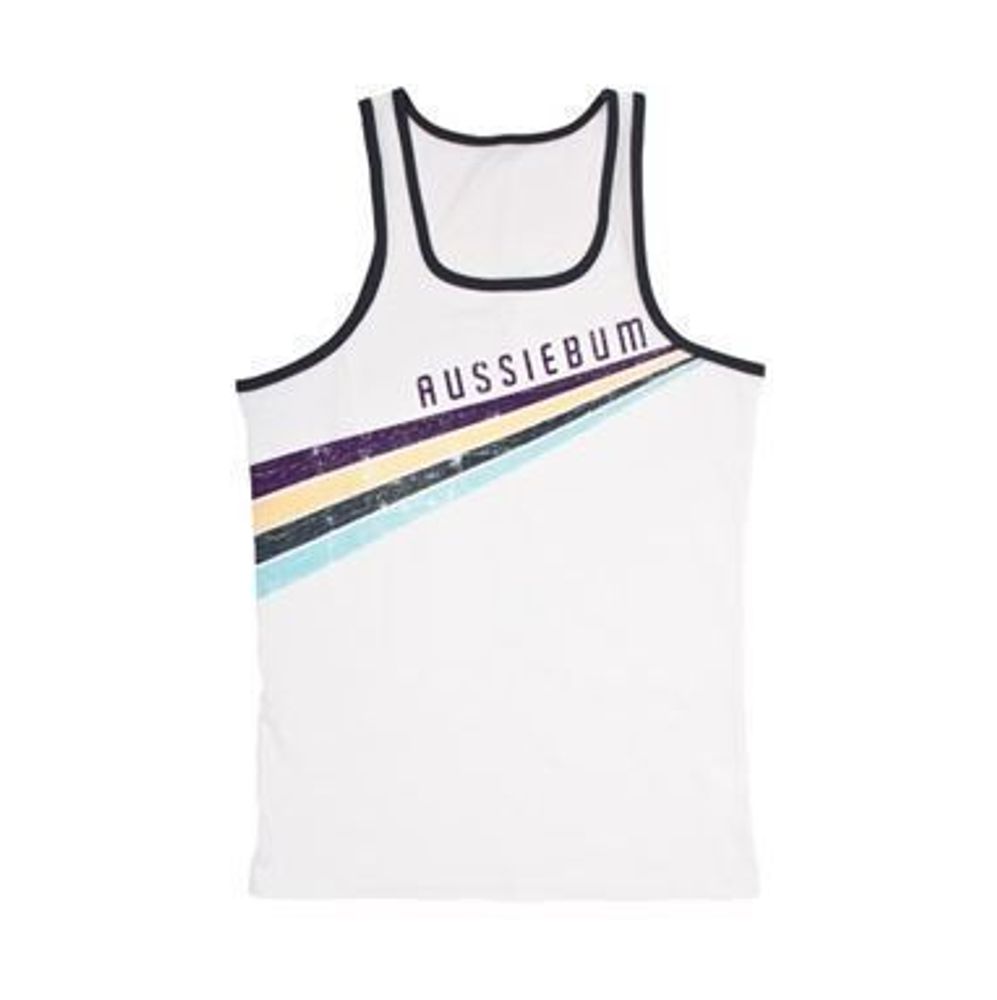 Майка белая Aussiebum Score Goal Tank Майка белая Aussiebum Score Goal Tank