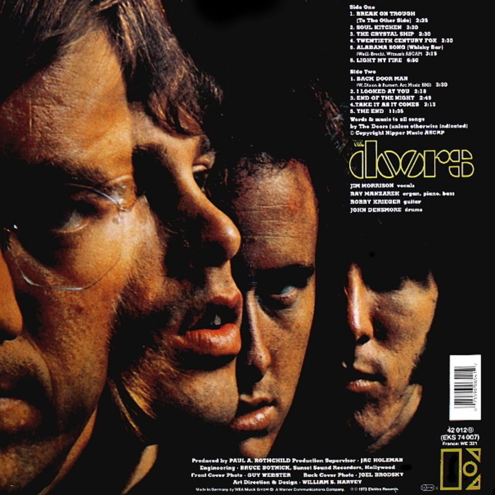 The Doors - The Doors (LP). Новая запечатанная виниловая пластинка + ПОДАРОК