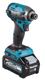 Шуруповерт ударный аккумуляторный, XGT BL 40В, XPT, 1/4", 210 Нм, 4+1 Т режим, защита от непреднамер Makita TD003GA201