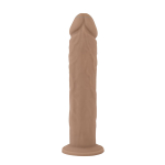 Телесный фаллоимитатор 22,8см на присоске (совместим с Apollo) SilexD Realistic Dildo 9" Liquid Silicone Model 2