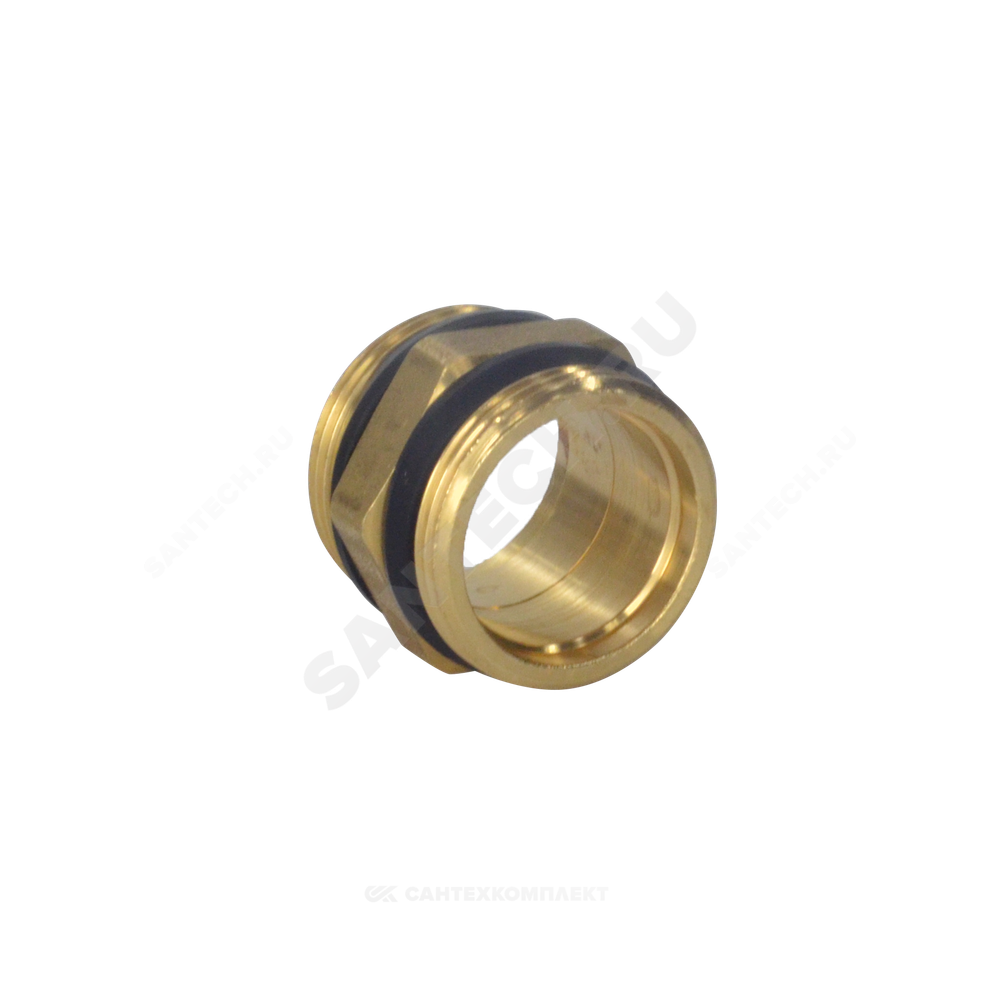 Ниппель латунь Ду 15 (1/2") НР R189D Giacomini R189DY003