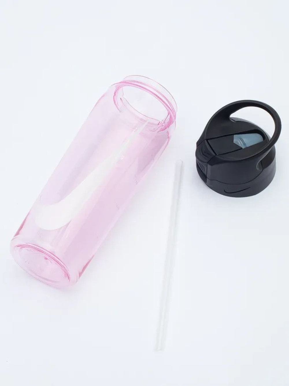 Спортивная бутылка, Nike TR Hypercharge Straw Bottle 24 OZ, 710 мл., нежно розовый N.000.3184.615.24