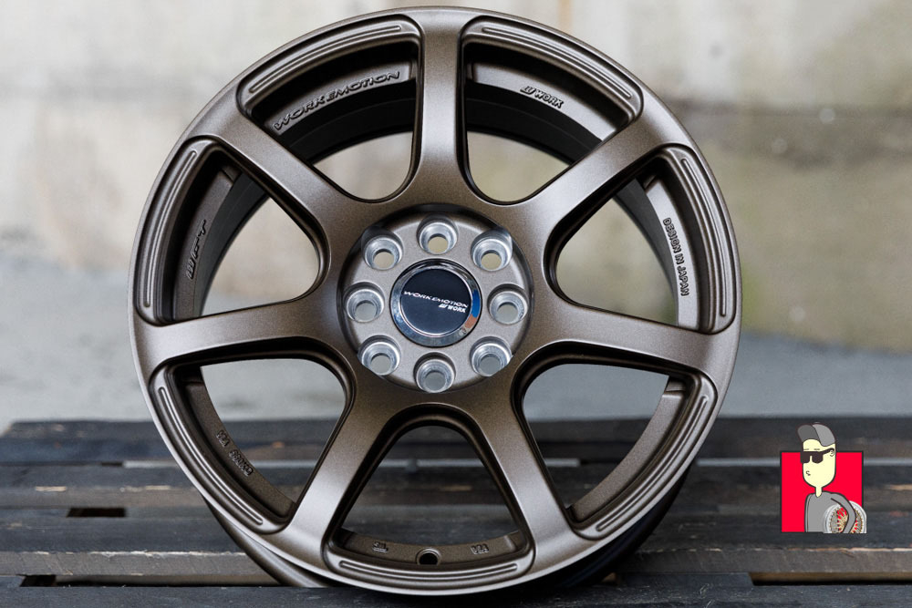 Комплект дисков Work Emotion T7R 15х7 et33 4х100/4x108