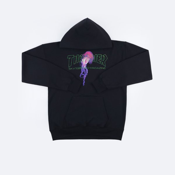 Худи Thrasher Atlantic Drift Hood (black) артикул: - купить в магазине Дайс