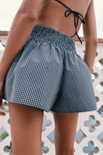 ШОРТЫ В КЛЕТКУ ВИШИ — ZARA