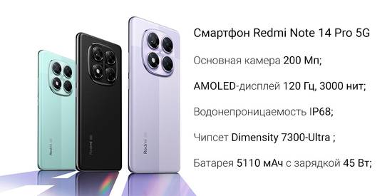 Xiaomi Redmi Note 14 Pro 5G 8/256GB