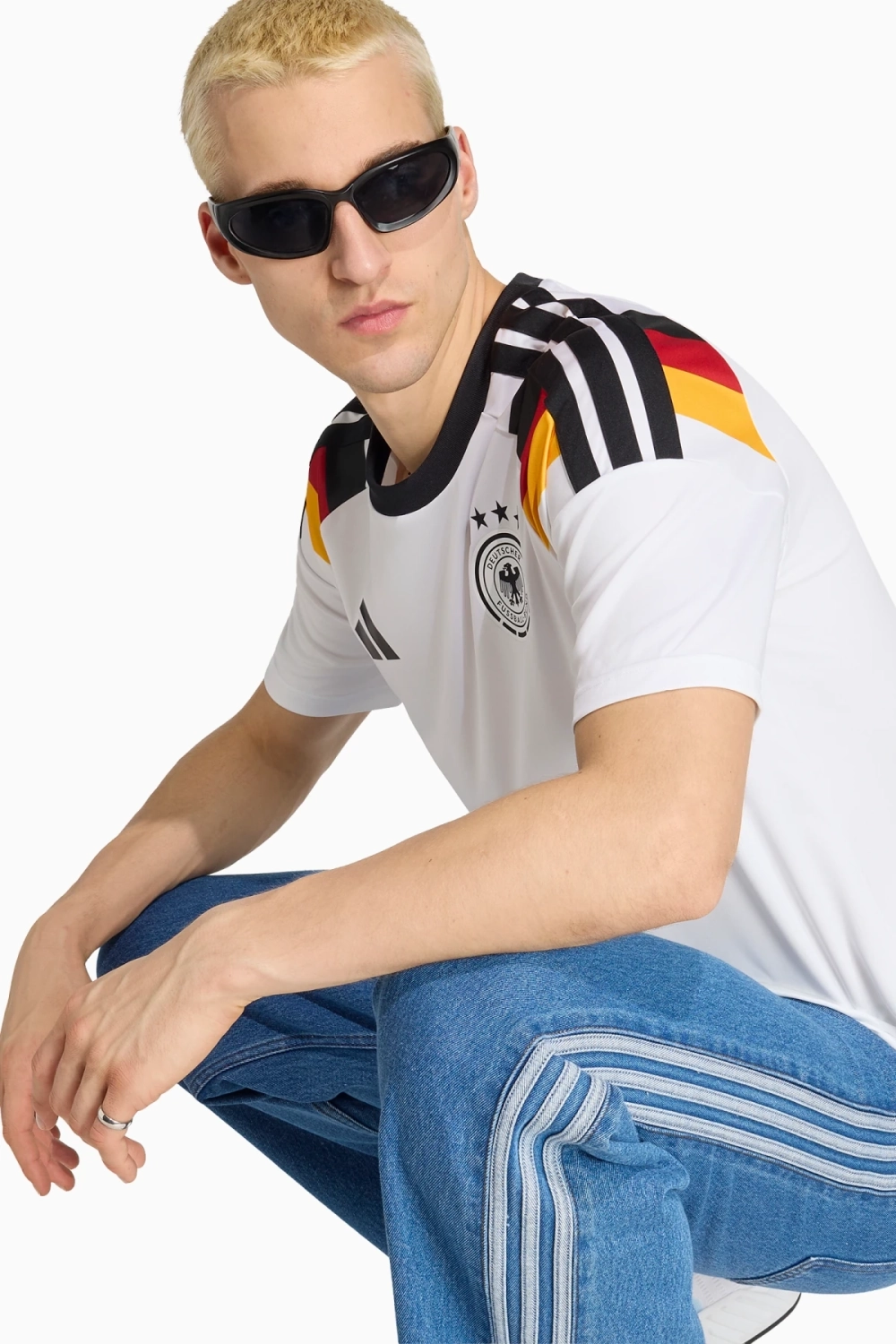 Футболка adidas Germany 2026 Home Fan - белый