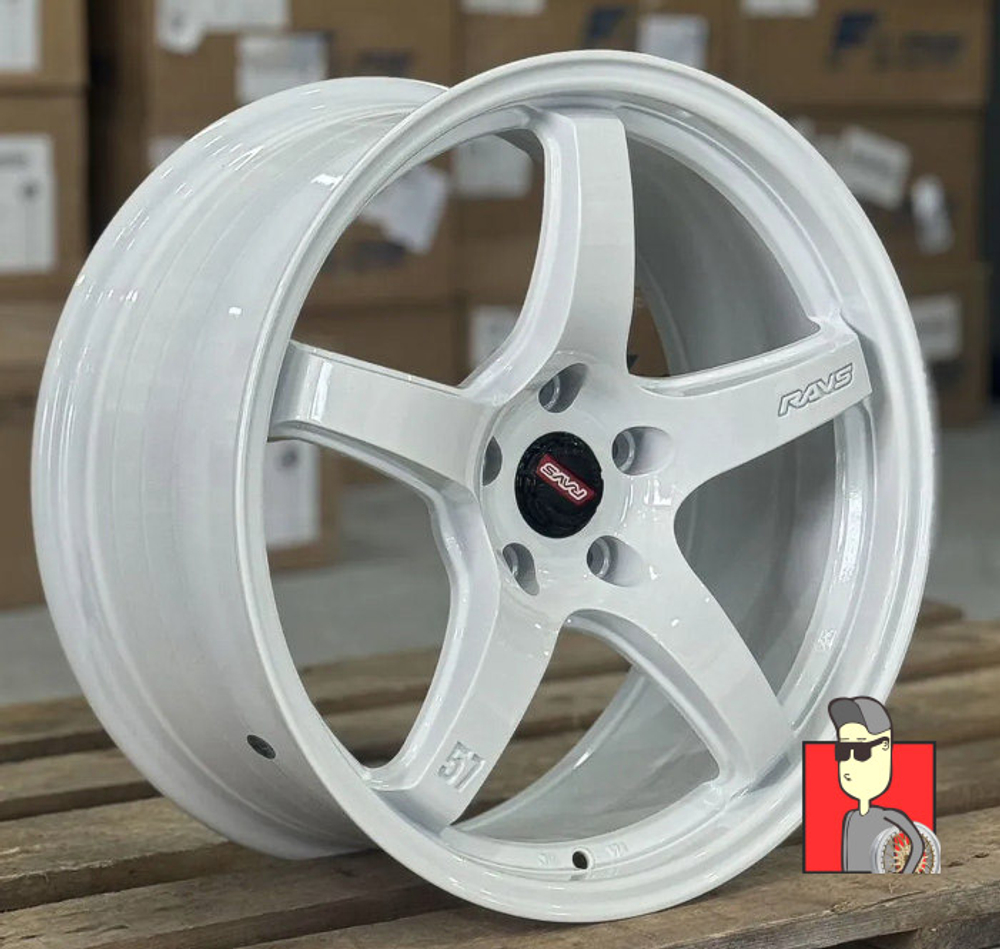 Комплект дисков Rays Gram Lights 57CR 18x8.5 et35 5x114.3