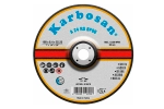 Диск шлифовальный по металлу Karbosan 180х6,4х22
