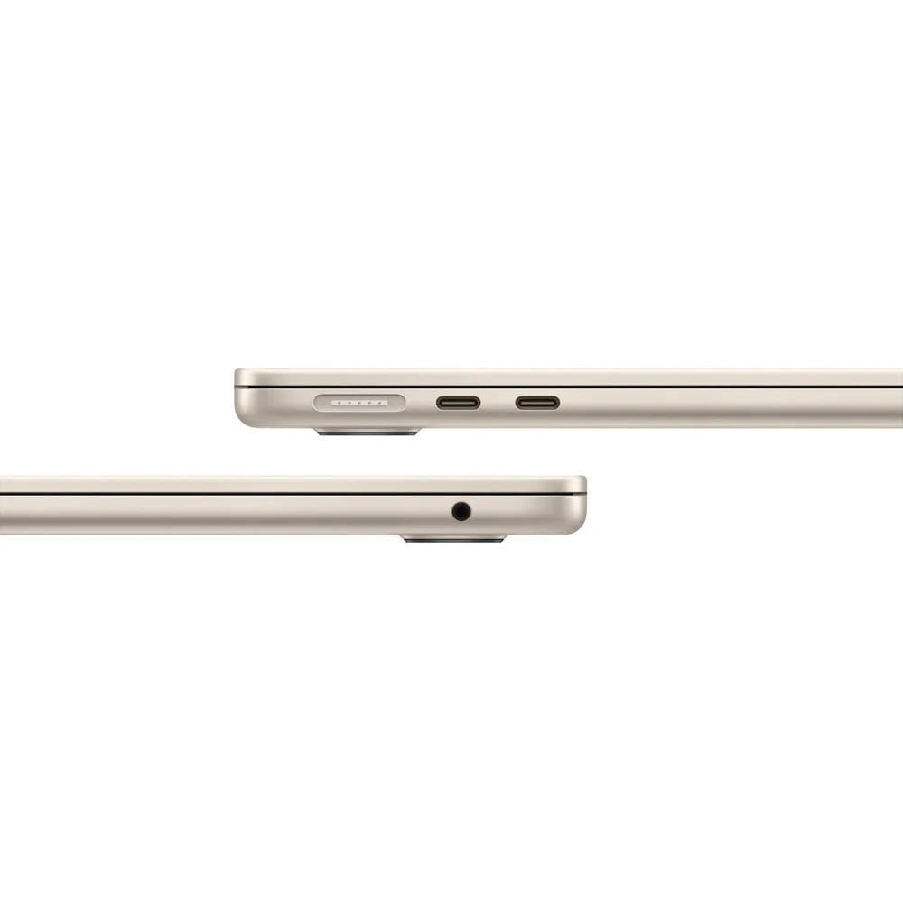 Ноутбук Apple MacBook Air 15 (M4, 10C/10C), 16/256GB, Starlight (Сияющая звезда) MW1J3
