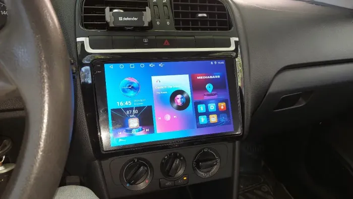 Магнитола для Volkswagen Polo 2009-2020 - Parafar PF968RN2K на Android 13, Быстрая, QLED+2K, CarPlay, 4G SIM-слот