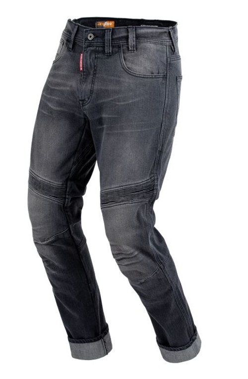EF56 Мотоджинсы SNAKE Cordura Denim стрейч, Чёрные