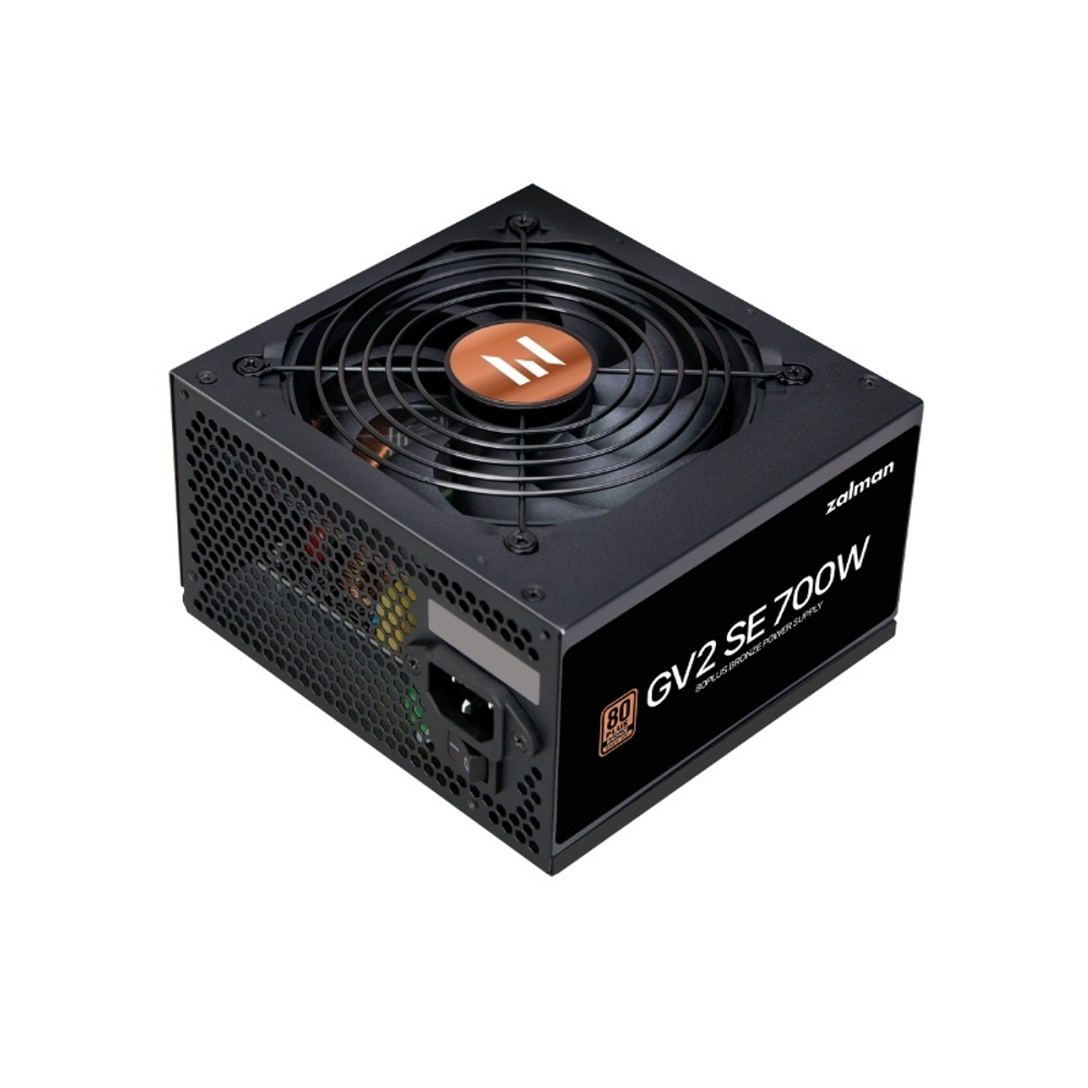 Блок питания Zalman ZM700-GV2SE, 700W, ATX12V v2.52, APFC, 12cm Fan, 80+ Bronze