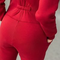 Комбинезон женский с капюшоном "Мерло" утепленный