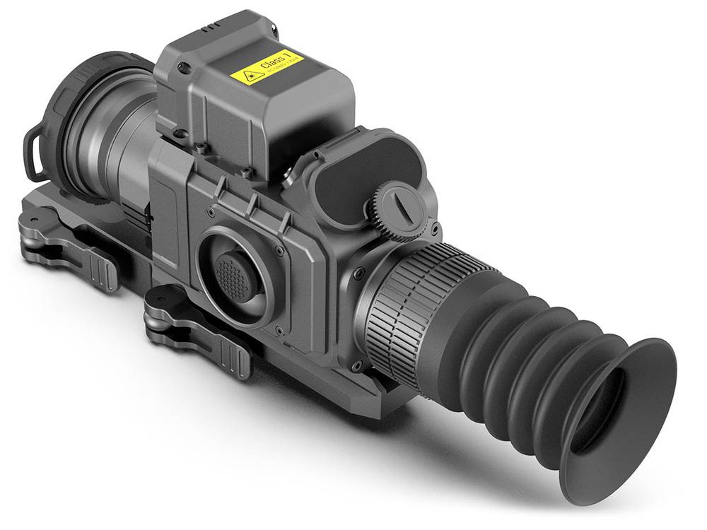 Прицел тепловизионный LZIRTEK Perun 350L x3.8/7.6/15.2, 384x288, дальномер, ø50мм, обнаруж.3541м, IP67, без АКБ, 720г - фото 2