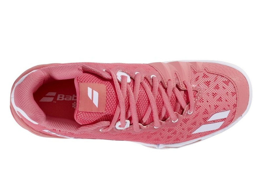 Женские кроссовки для бадминтона/сквоша Babolat Shadow 4 - shell pink/white