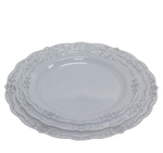Тарелка Complement пластиковая белая Silver Elegance d=230мм 6 шт/упак