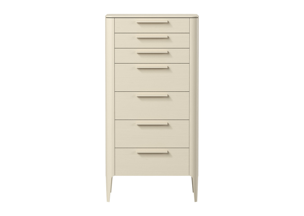 Комод Type oak высокии? 7 ящиков (молочный)