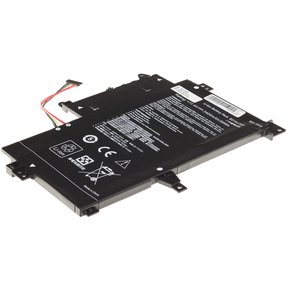 Аккумулятор iBatt 4200mAh для ноутбуков Asus Transformer Book Flip TP500LN (B31N1345)