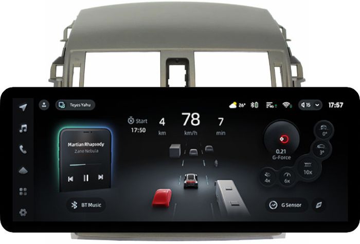 Магнитола для Toyota Corolla 150 2006-2013 (рамка тип 2) - Teyes CC4PRO монитор 12.3" 2K QLED + рамка 9, Android 13, Быстрейшая, Snapdragon 778G, ИИ, CarPlay, DSP, 4G SIM-слот