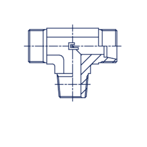 Штуцер FTC DL22 BSPT 3/4 (корпус)