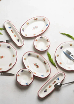 Блюдо для закусок 23см Rustik Grace Porser