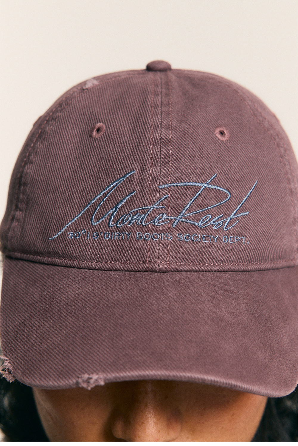 Кепка Nothomme Monterest Baseball Vintage Logo фиолетовый