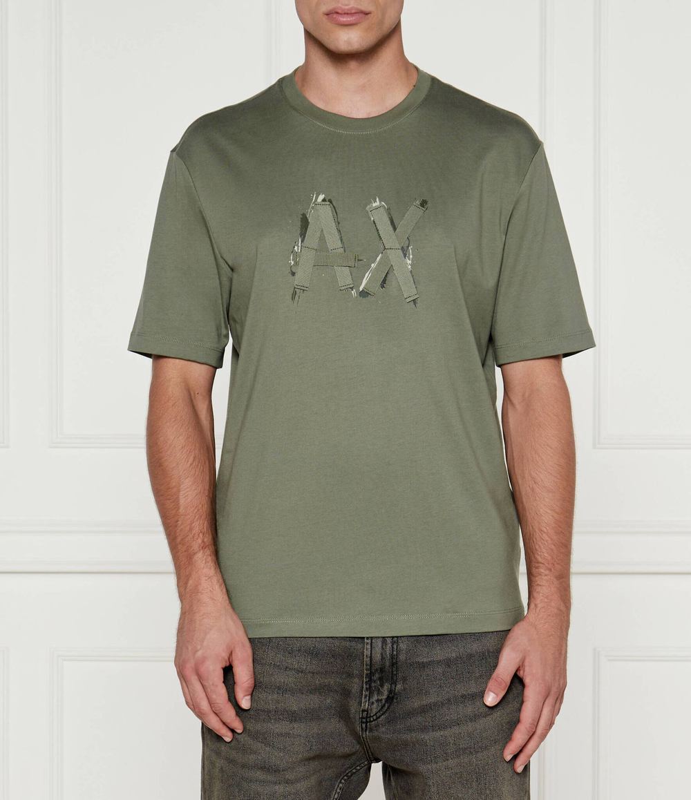 Футболка Armani Exchange - оливковый(6DZTHN ZJLFZ)