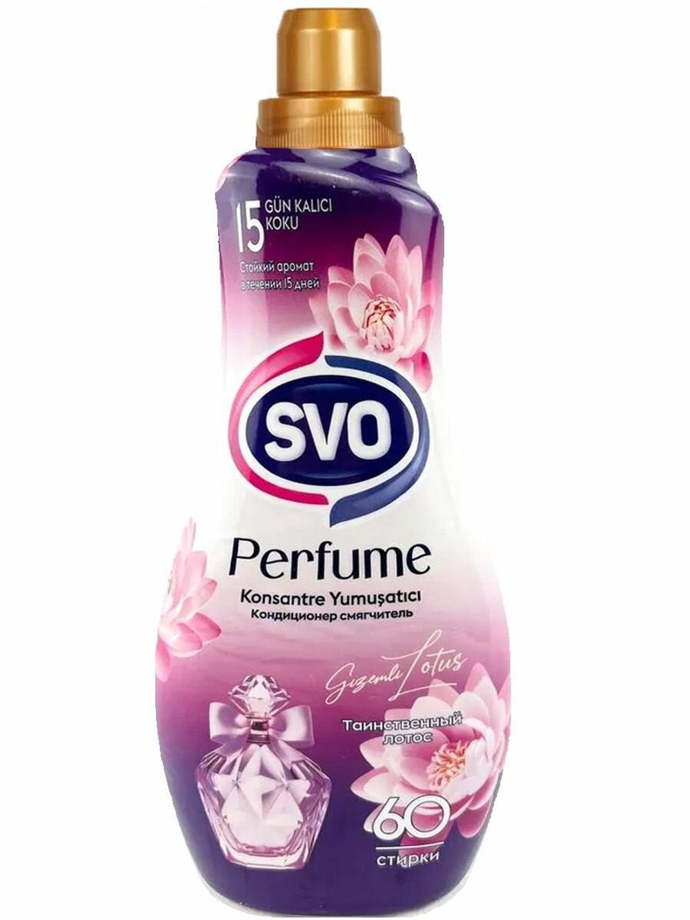 Кондиц. смягчитель Svo 60 стирок Perfume Таинственный Лотос 1440Мл