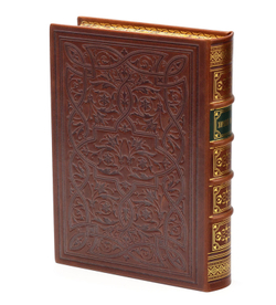 "Хороший тон", переиздание 1881 года. Подарочная книга в кожаном переплете