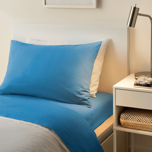 Набор наволочек IKEA DVALA (ДВАЛА), Голубой, 50х80 см, 2 шт