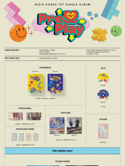 Альбом NIZIU - PRESS PLAY 1st Single Album 2 Version SET