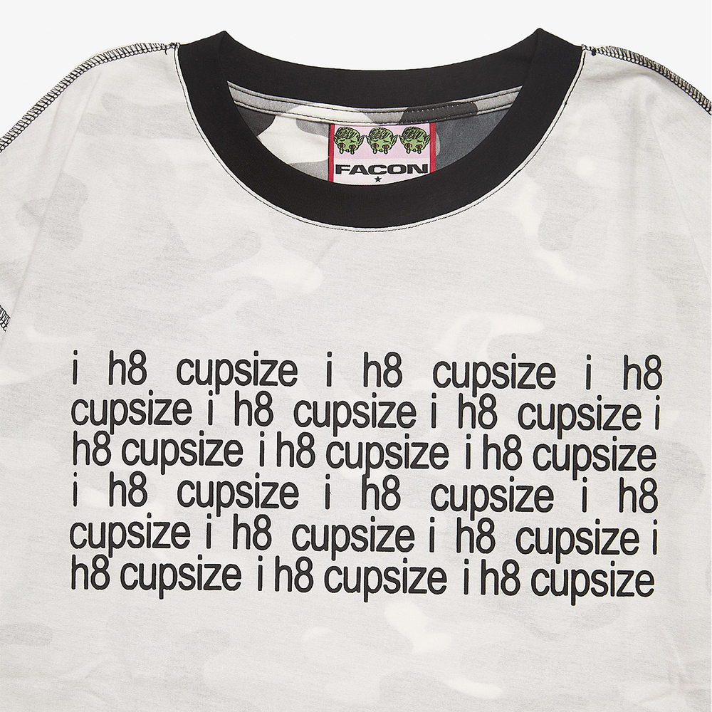T-Shirt Gray Сamo Reversible "I H8 CPZ"