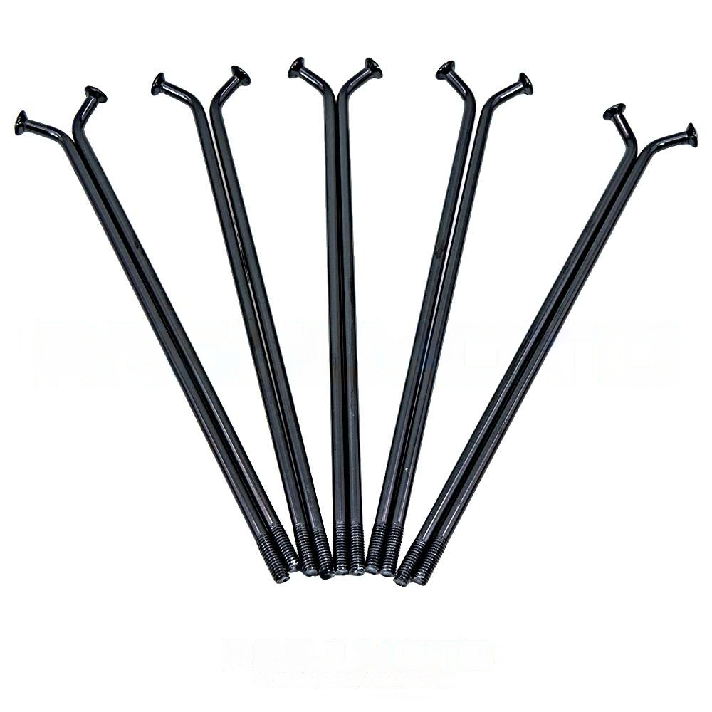 Спицы колеса 19"х208х3,5мм Seven Medalist, 10 шт. черные без гаек