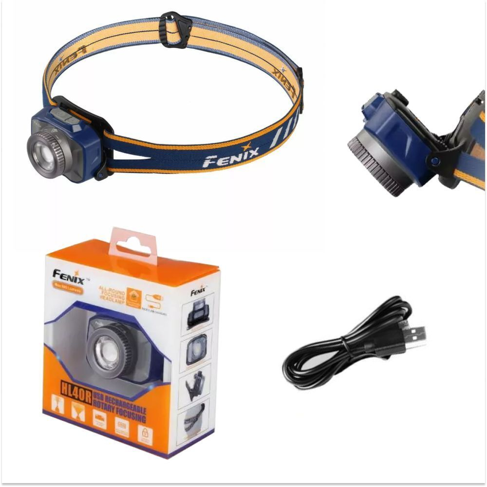 Налобный фонарь Fenix HL40R Cree XP-LHIV2 LED синий