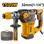 Перфоратор SDS-Plus INGCO RH150028 INDUSTRIAL 1500 Вт 5,5 Дж