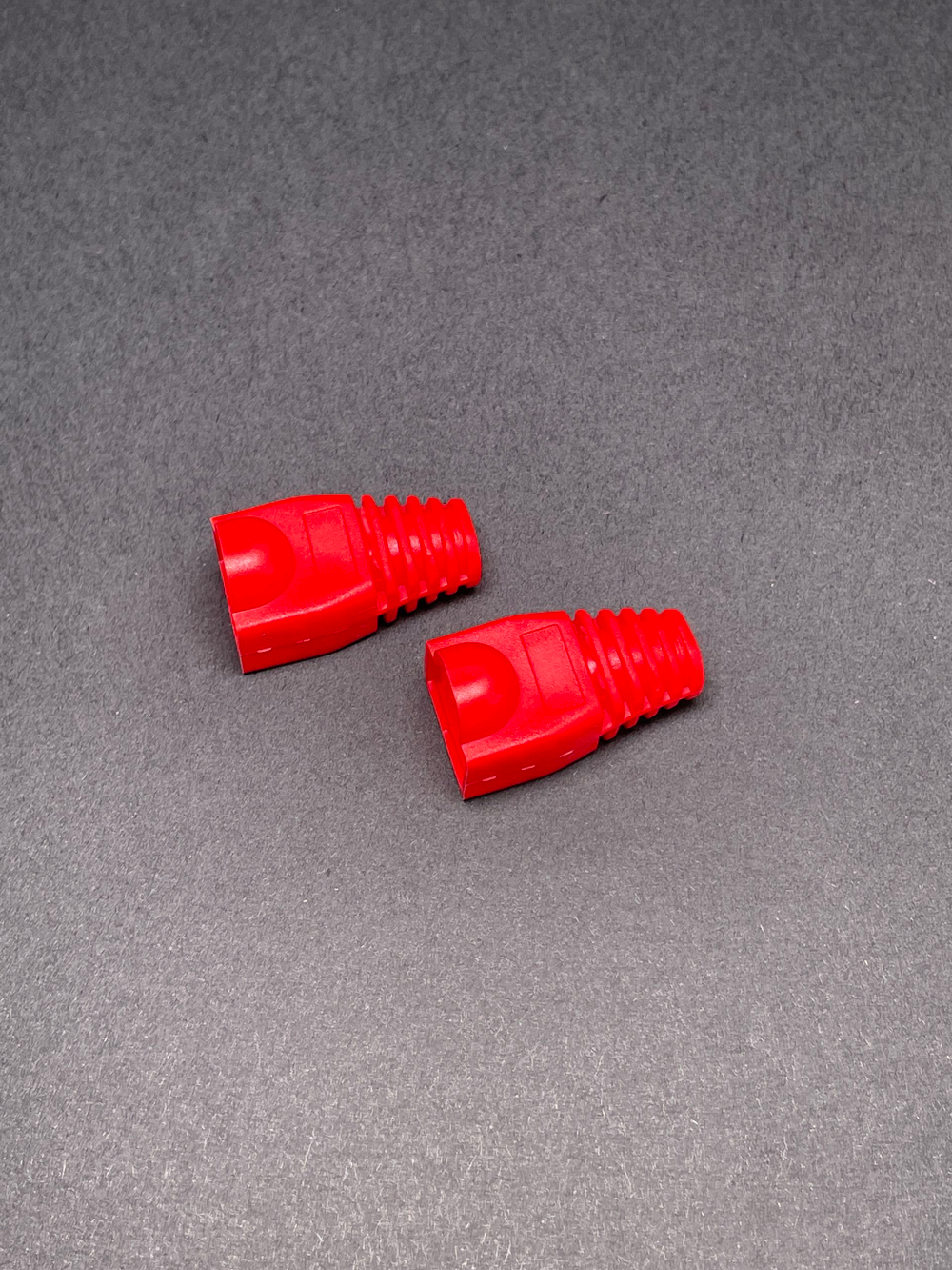 10 шт. Колпачок изолирующий для кабеля RJ-45, для витой пары, для разъемов коннектора патч корда, для интернет кабеля диаметр 6,5 мм, красный