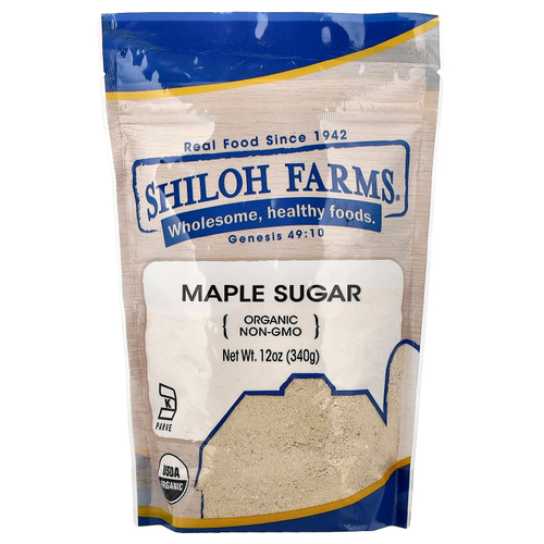 Shiloh Farms, органический кленовый сахар, 340 г (12 унций)