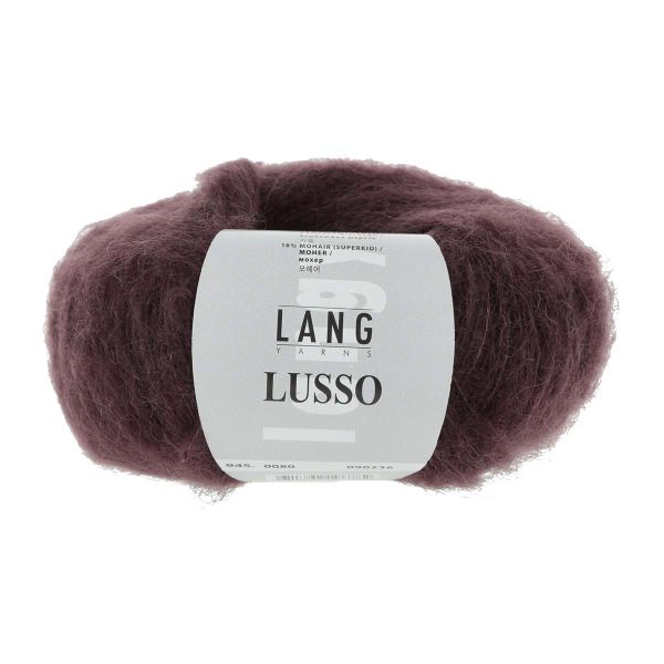 Пряжа Lang Yarns (Ланг Ярнс) Lusso / уп.10 мот. по 25 г, 180 м, col. 0715